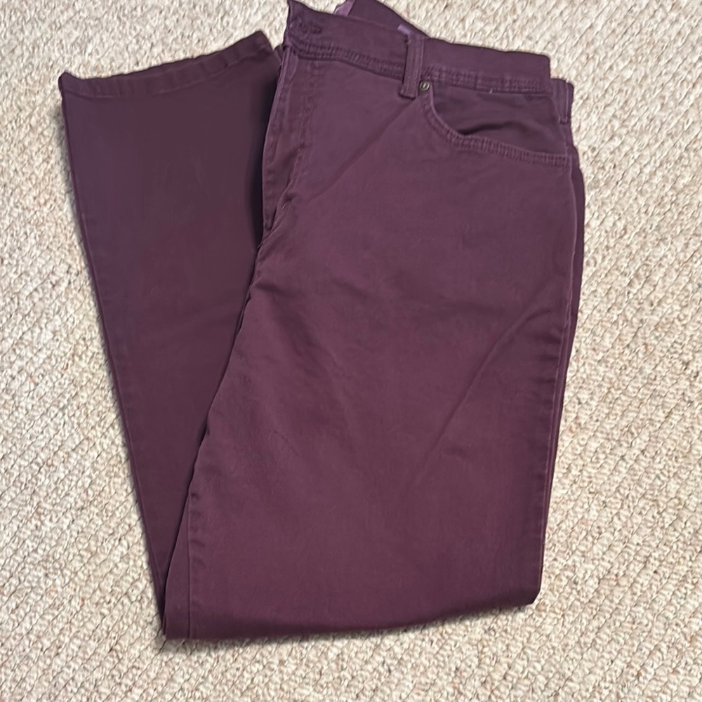 Gloria Vanderbilt Women's Straight Leg Pants - Purple
